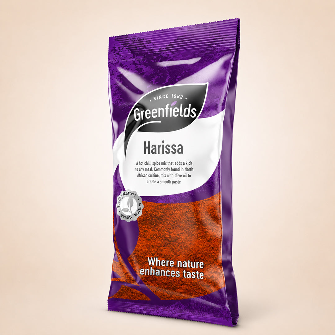 Greenfields Harissa Spice, Seasoning 75g, Superior Blend Spice Mix