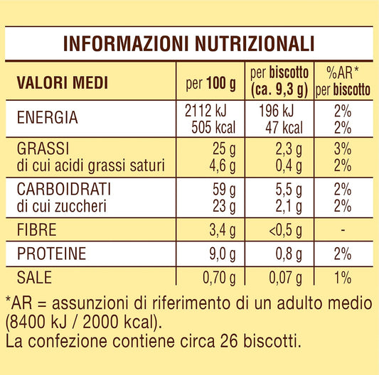 Mulino Bianco Baiocchi Pistachio 240g