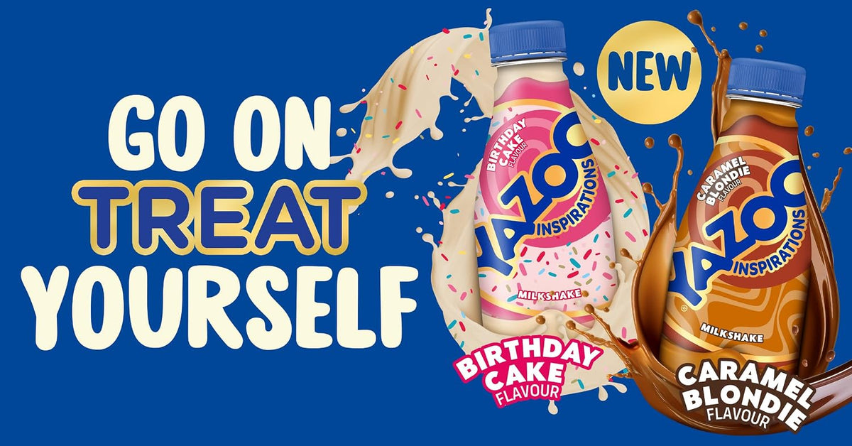 YAZOO Inspirations Flavour Milkshake 300 ml (12 x 300ml)