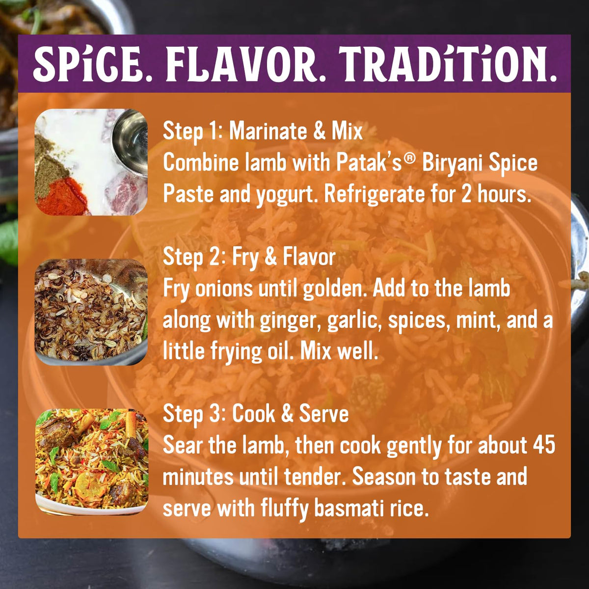 Patak's Biryani Paste 283g