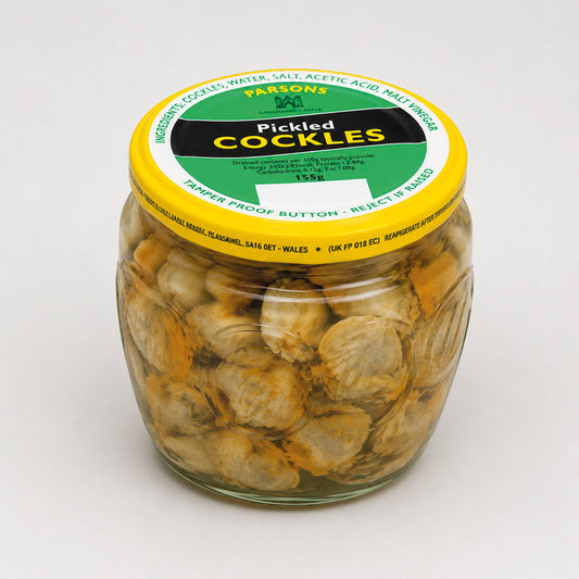 Parsons Welsh Pickled Cockles (155g) - Pack of 2