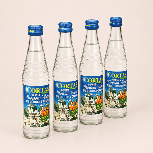 Orange Blossom Water, Cortas, 4 x 300ml