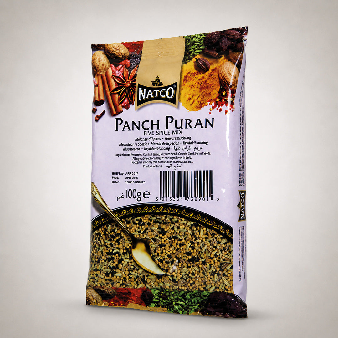Natco Panch Puran (Five Spice Mix) 100g (Pack of 2)