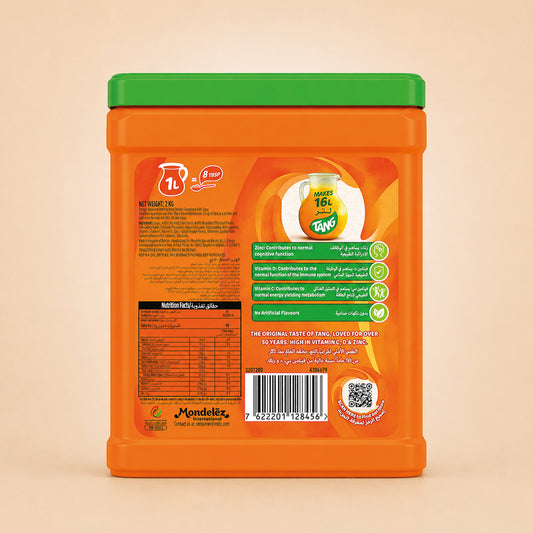Tang Instant Powder Drink Orange 2kg