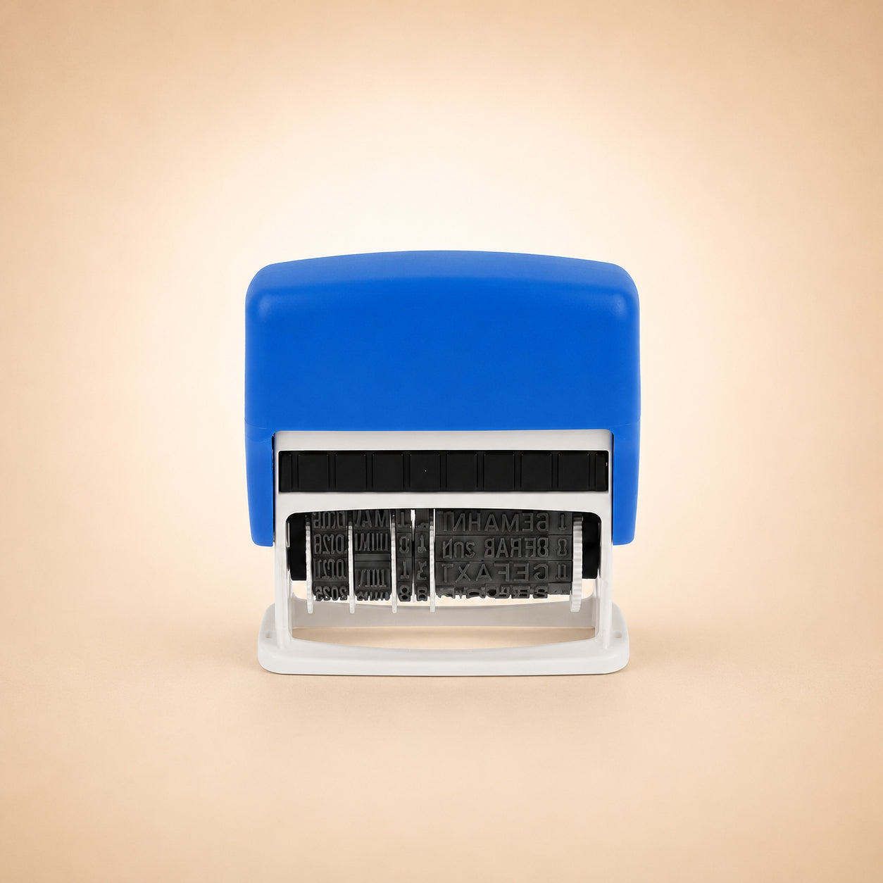 Colop S120/WD Dial-A-Phrase-Dater Stamp Self-Inking 12 Phrases Imprint 43x4mm Red/Blue Ref 14531000