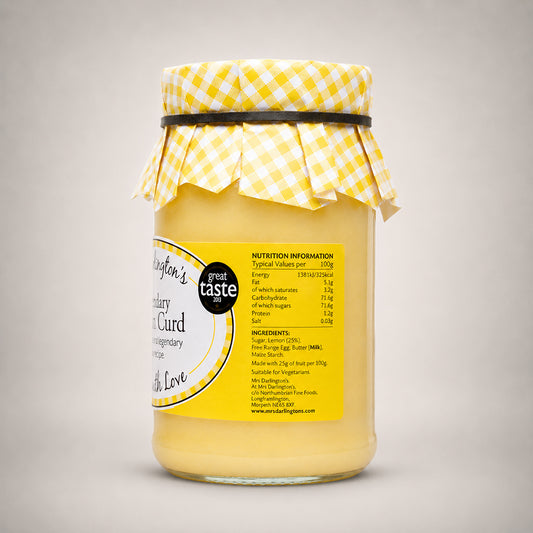 Mrs Darlingtons Legendary Lemon Curd 320g (Pack of 2)