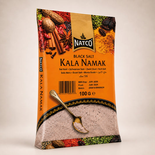 Natco Foods Kala Namak Black Salt 100g - Chilli Wizards