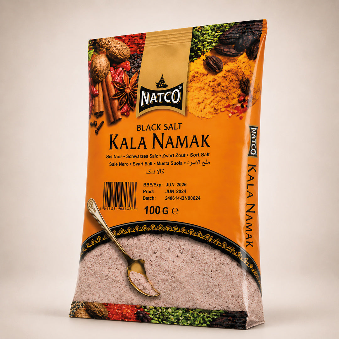Natco Foods Kala Namak Black Salt 100g - Chilli Wizards