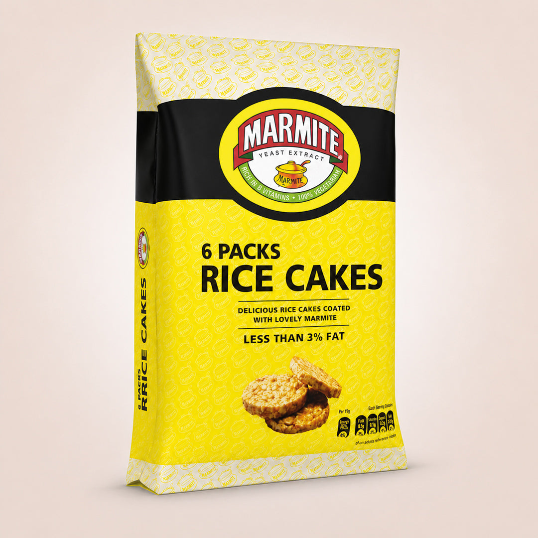 Marmite Mini Rice Multipack Cakes, 22g (Pack of 6)
