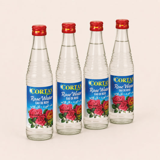 Rose Water, Cortas, 4 x 300ml
