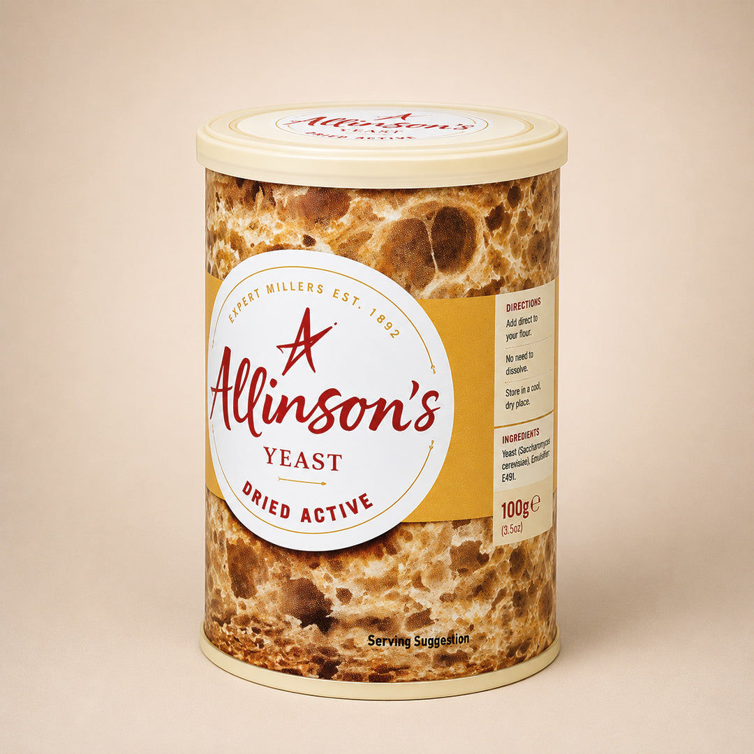 Allinson Dried Active Baking Yeast (2 x 125g)