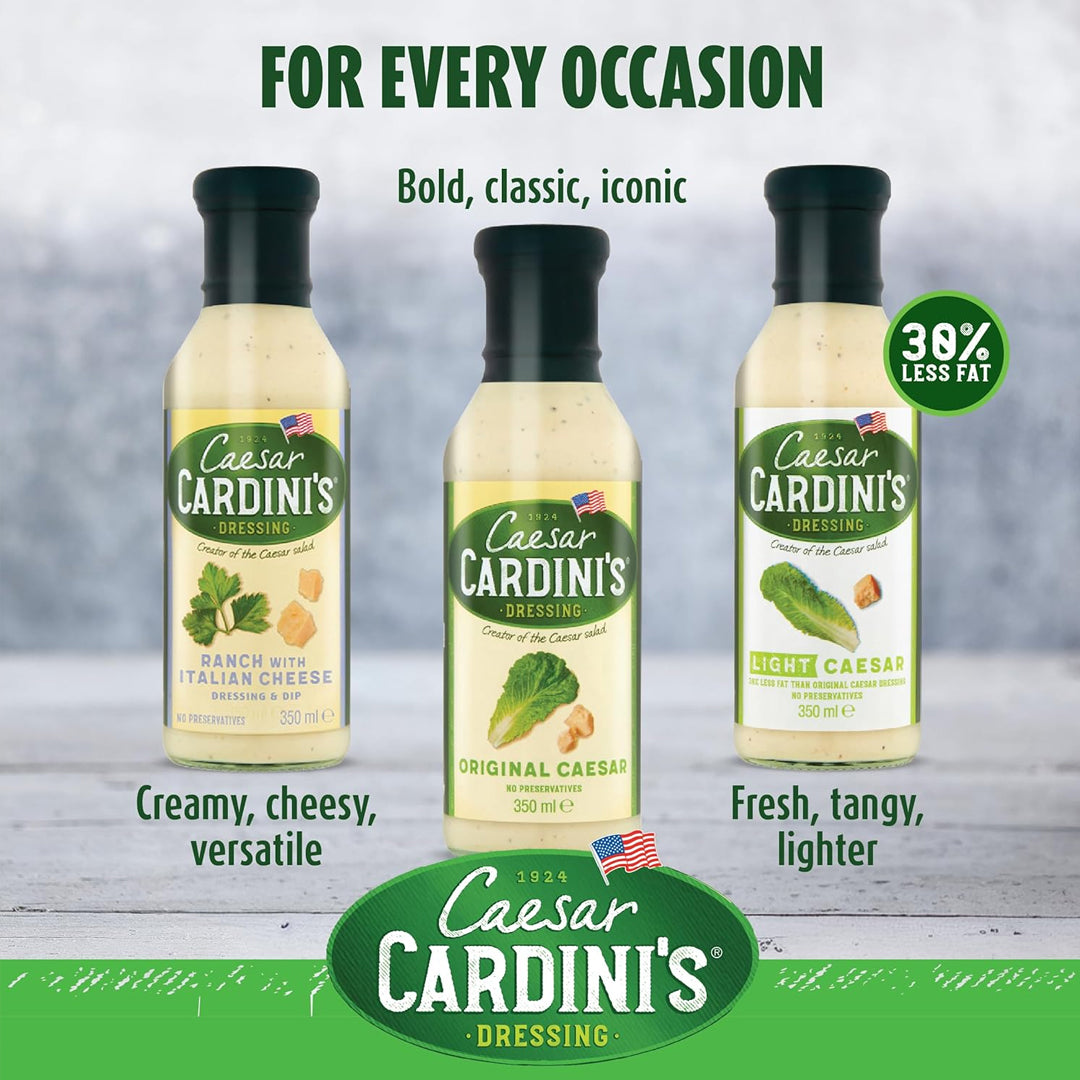 Cardini Original Caesar Salad Dressing 1.1 Litres (Pack of 4)