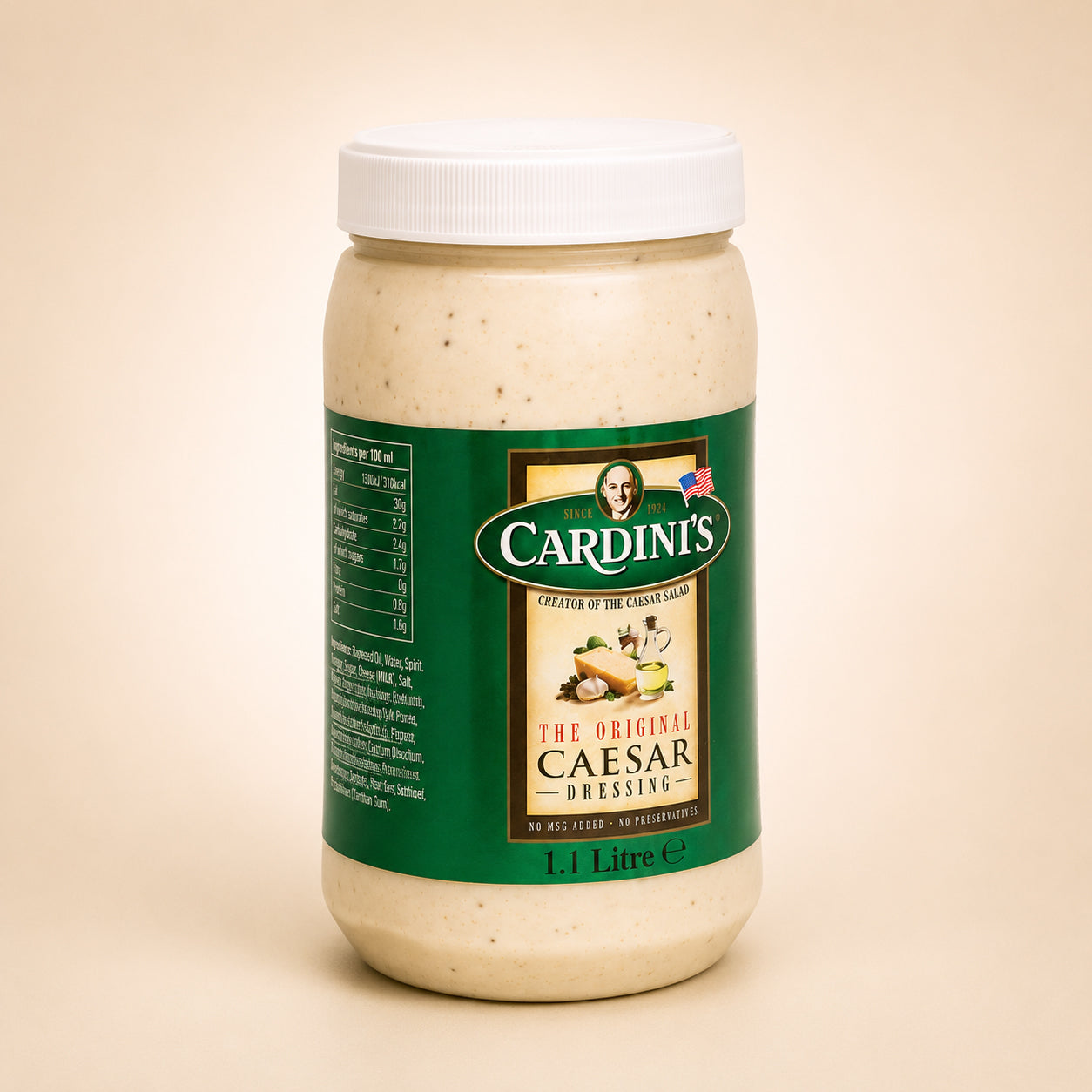 Cardinis Caesar Dressing 1 x 1.1 Litre