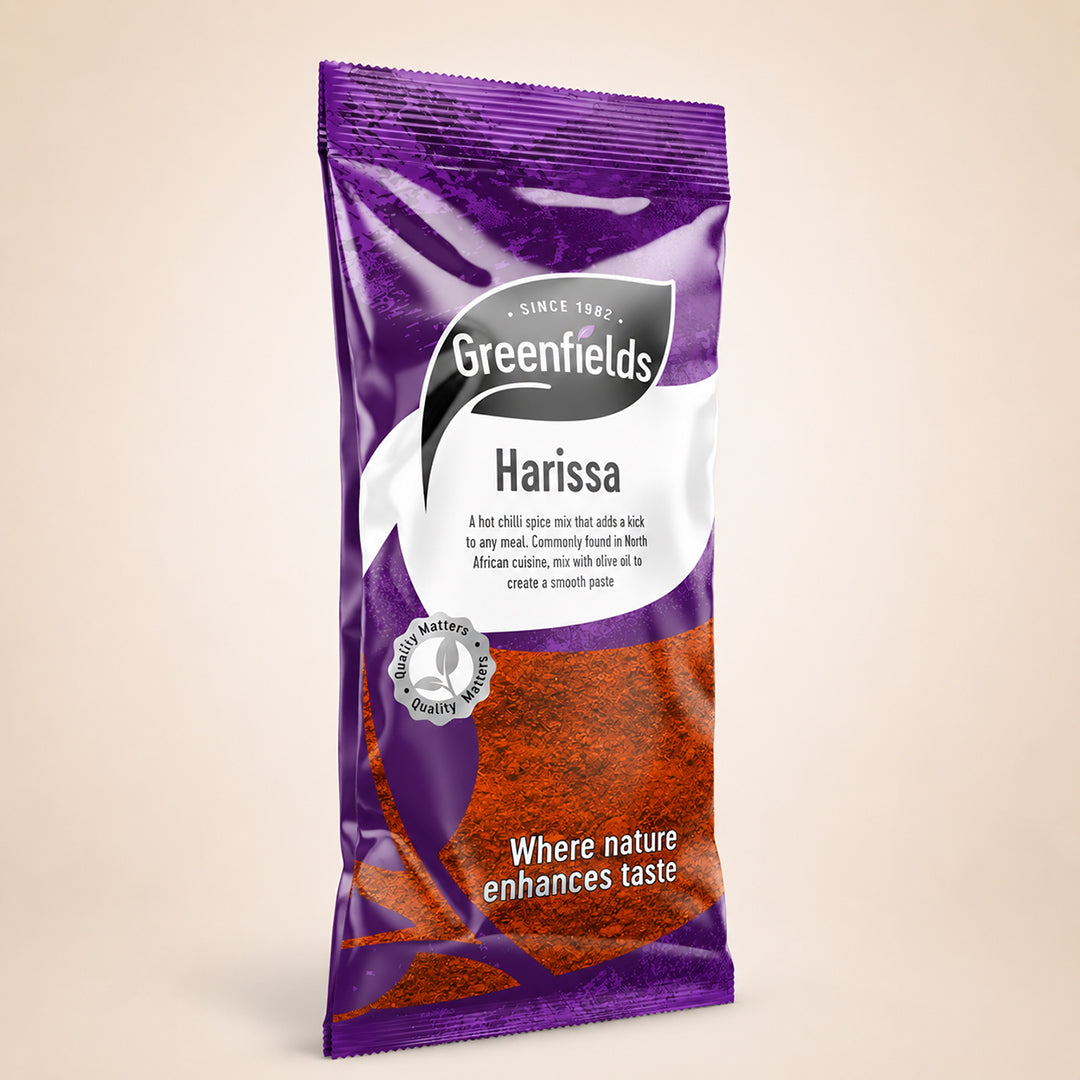 Greenfields Harissa Spice, Seasoning 75g, Superior Blend Spice Mix