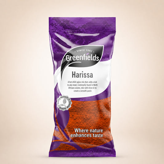 Greenfields Harissa Spice, Seasoning 75g, Superior Blend Spice Mix
