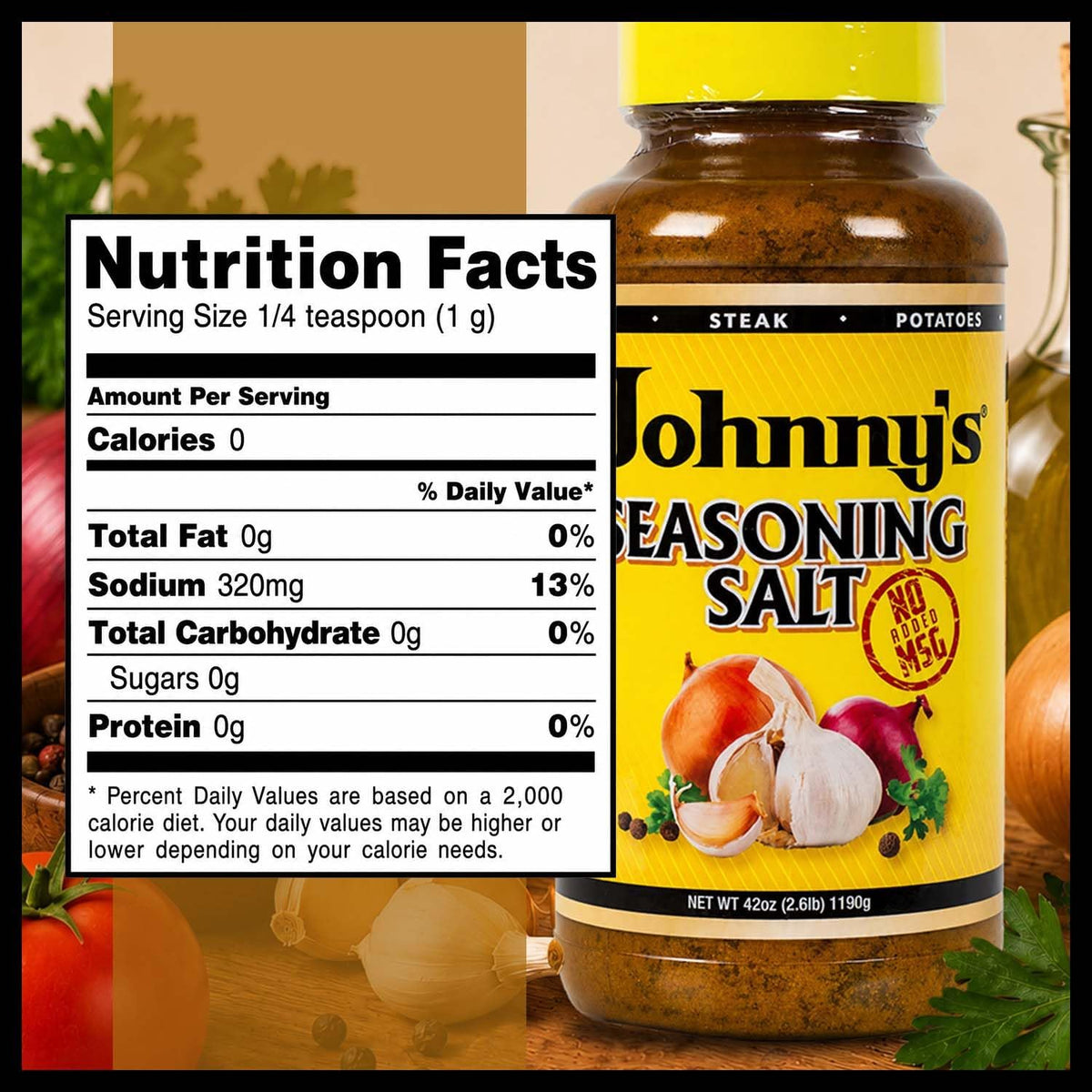 Johnny's Seasoning Salt 1190g