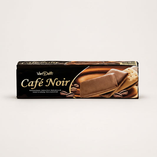 Van Delft - Caf鑼�Noir Biscuits 200g - (Pack of 6)