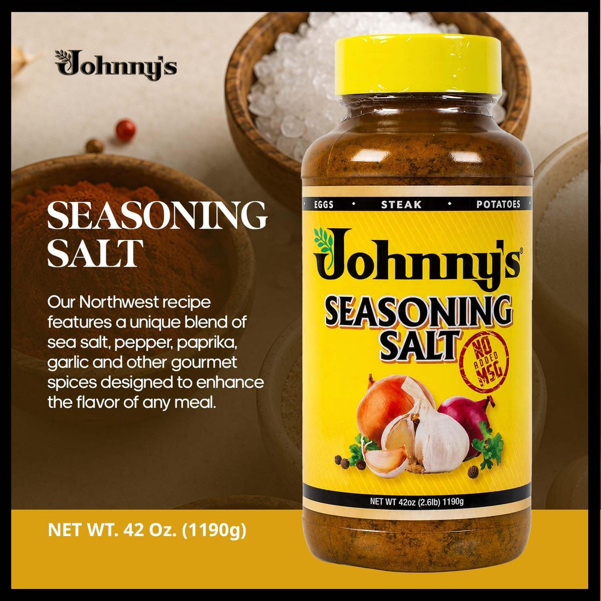 Johnny's Seasoning Salt 1190g