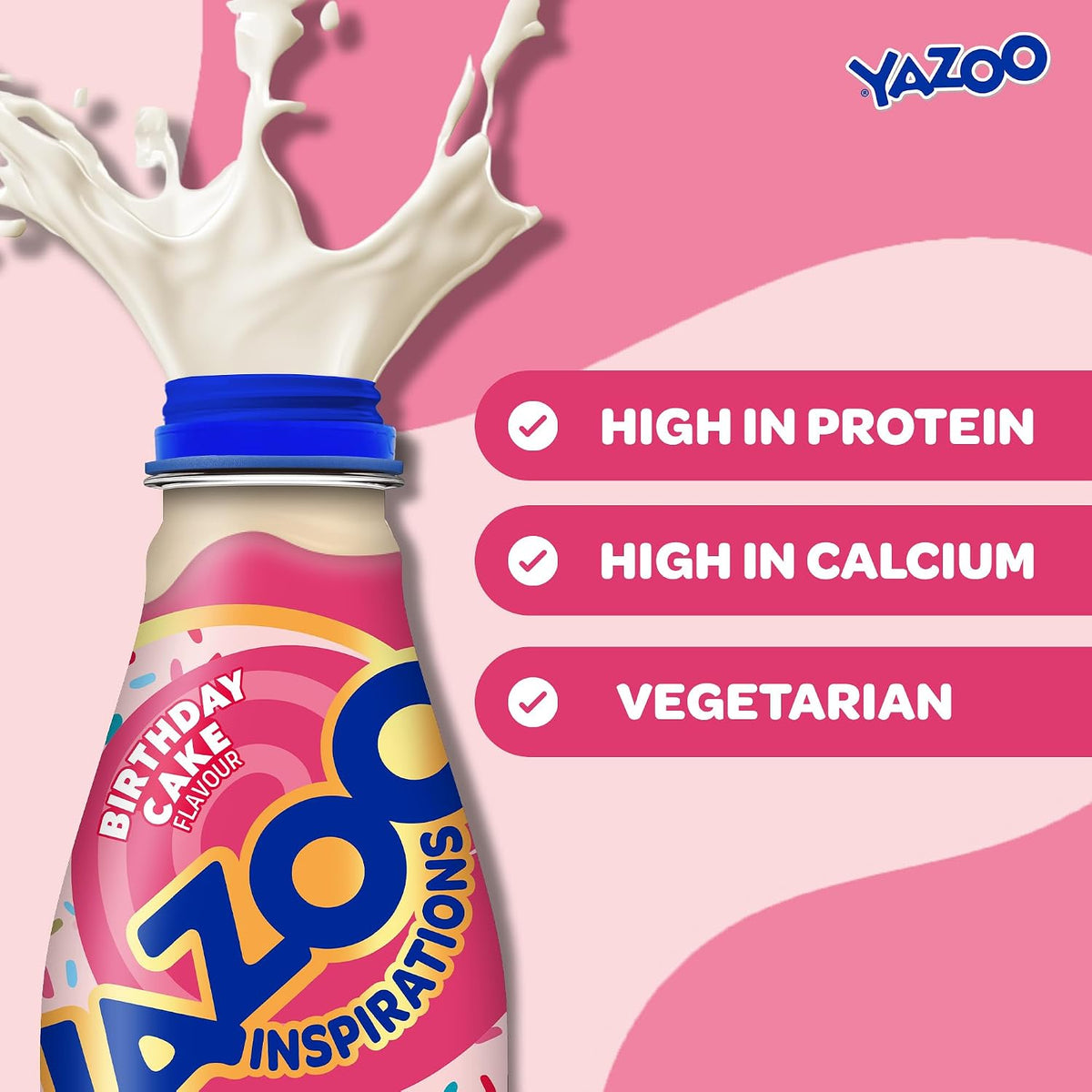 YAZOO Inspirations Flavour Milkshake 300 ml (12 x 300ml)