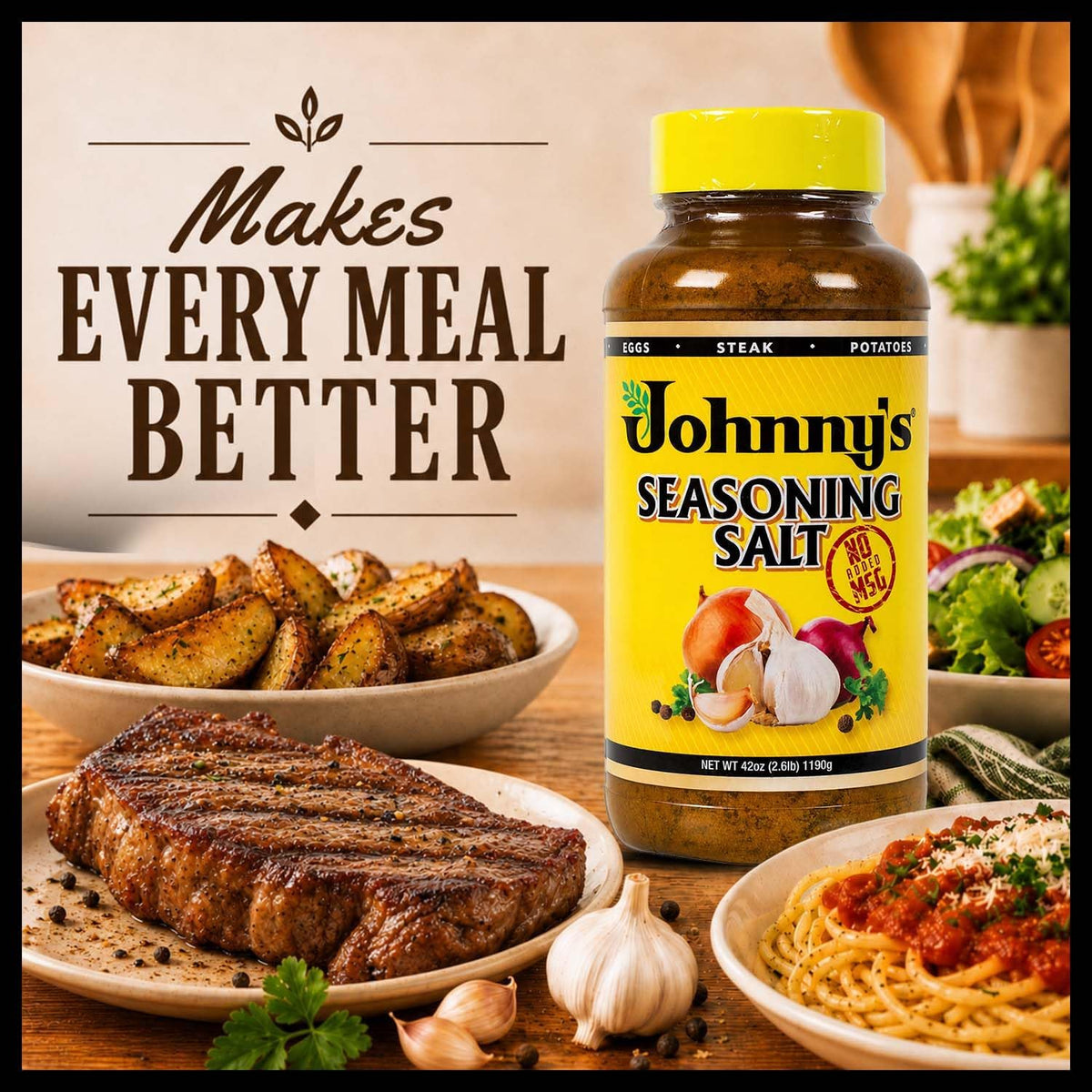 Johnny's Seasoning Salt 1190g