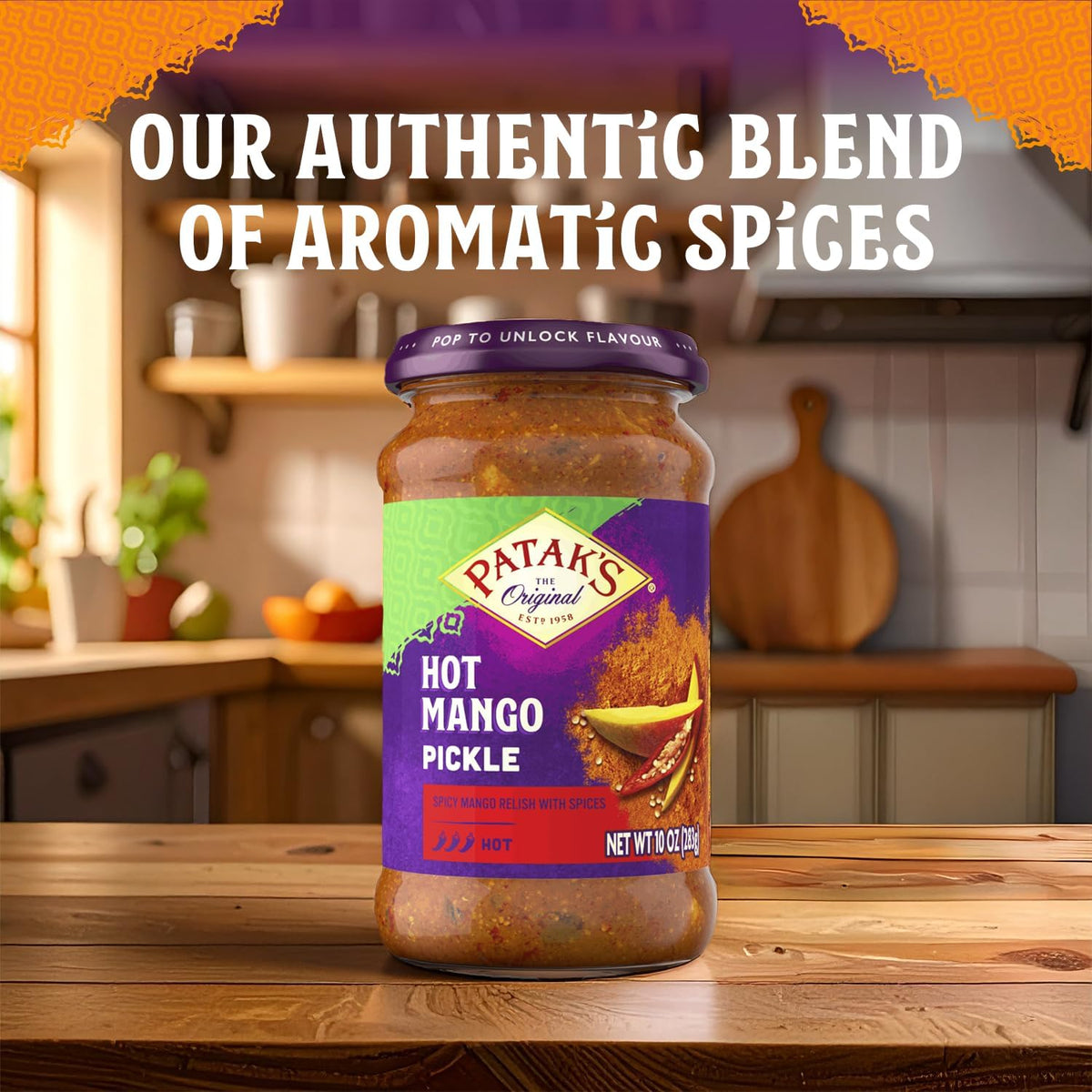 Pataks Hot Mango Pickle 283g