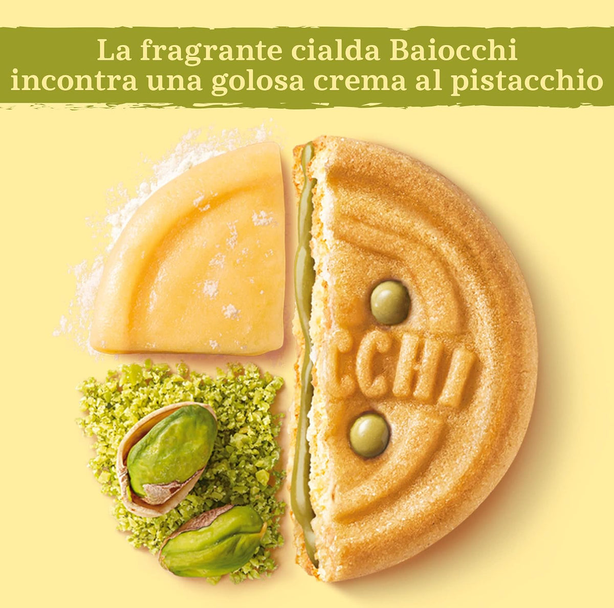 Mulino Bianco Baiocchi Pistachio 240g