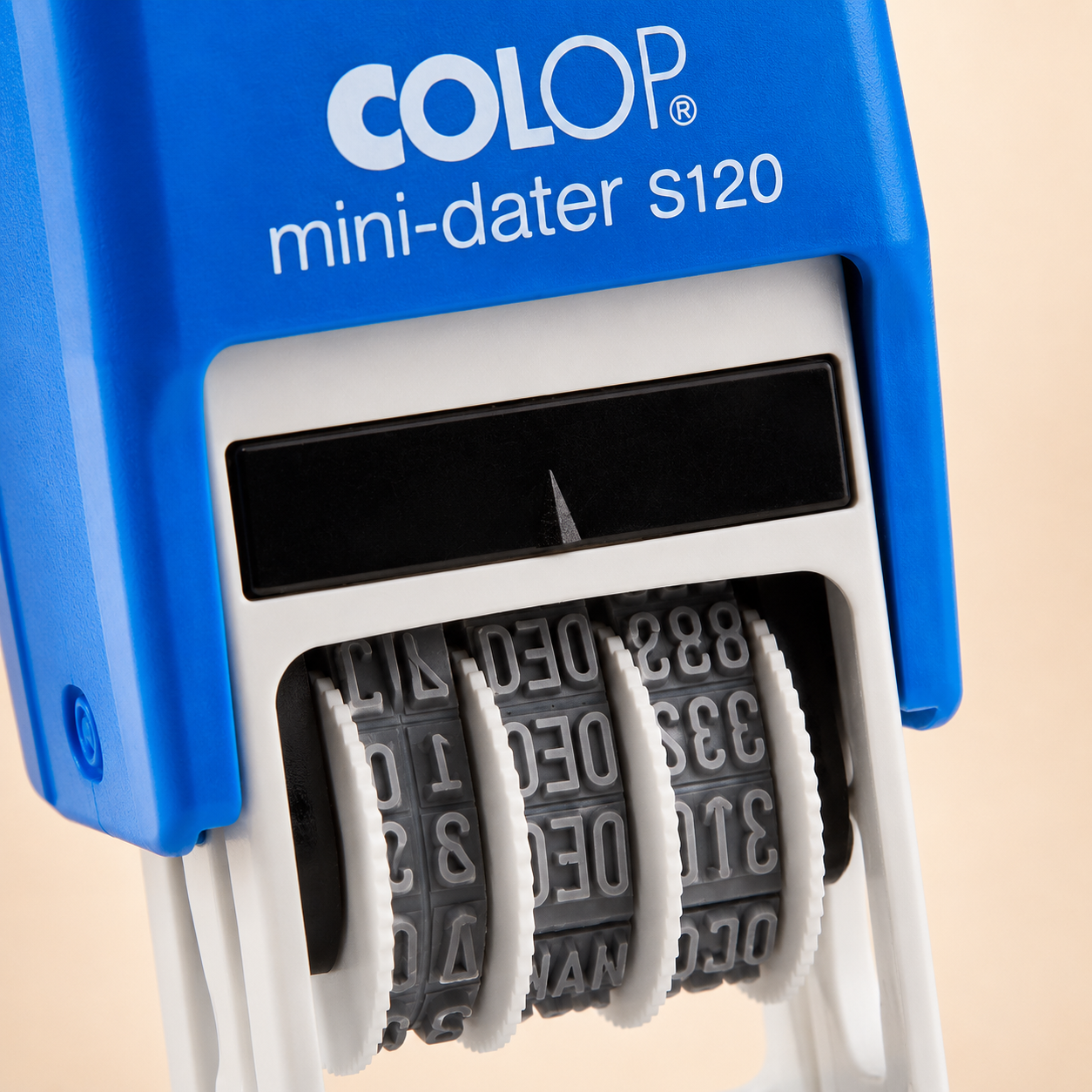 Colop EM37284 S120 Mini Dater Stamp, Black
