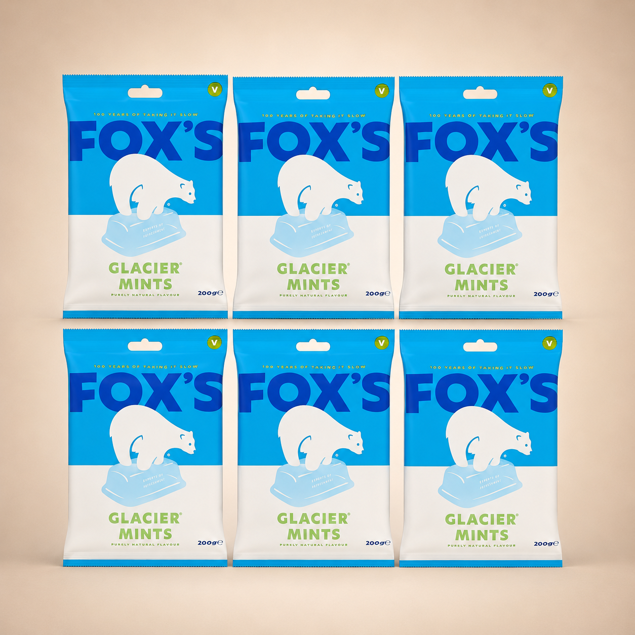 Fox's Glacier Mints (200g) - Pack of 6