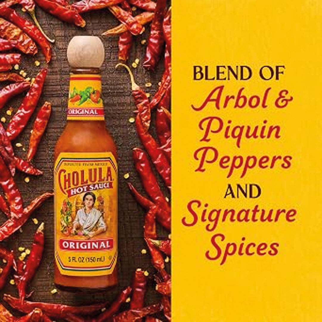 Cholula Original Hot Sauce, 150ml, Pack of 12