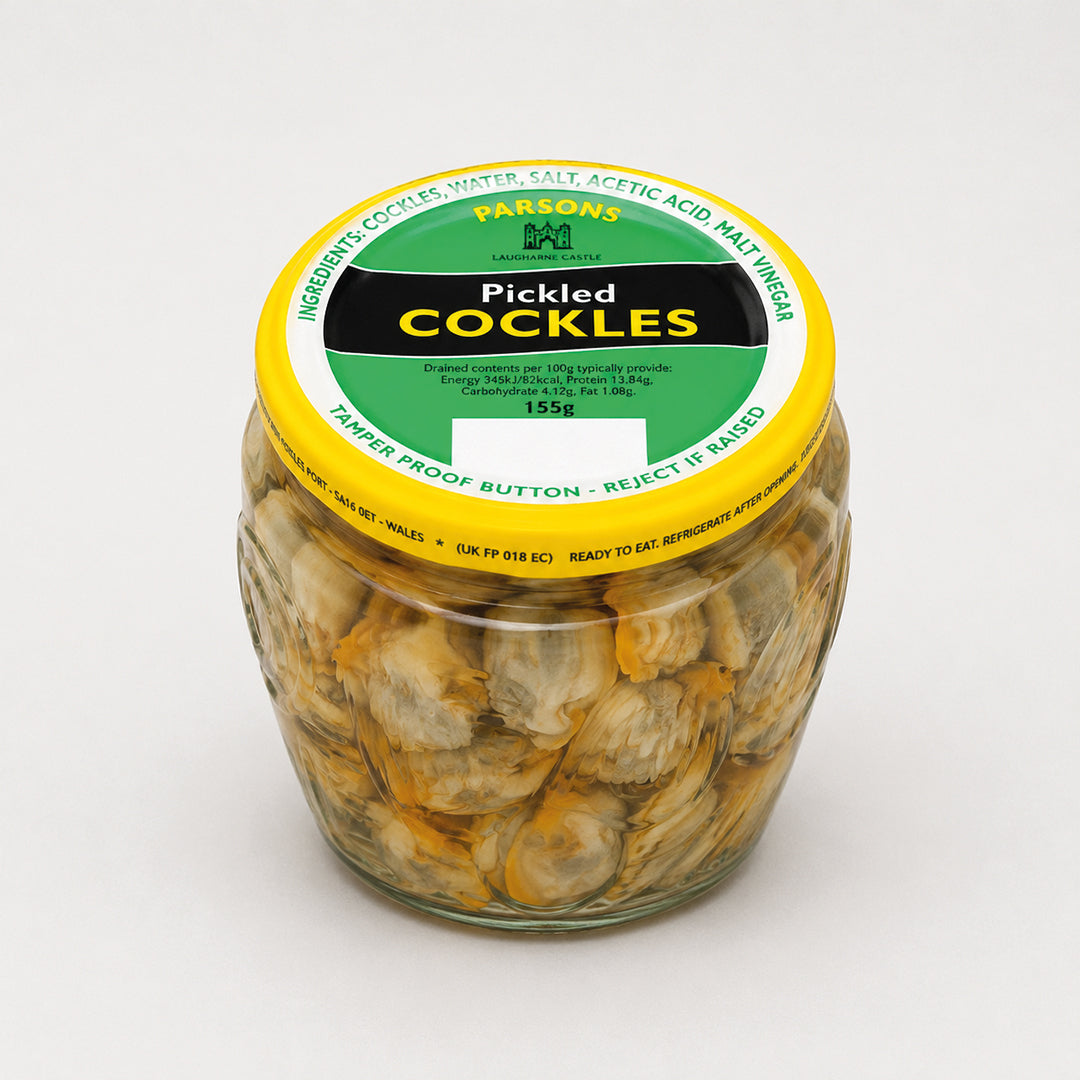 Parsons Welsh Pickled Cockles (155g) - Pack of 2