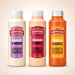 Harrison Multiple Sauce (Chili/Burger/Garlic Herb)