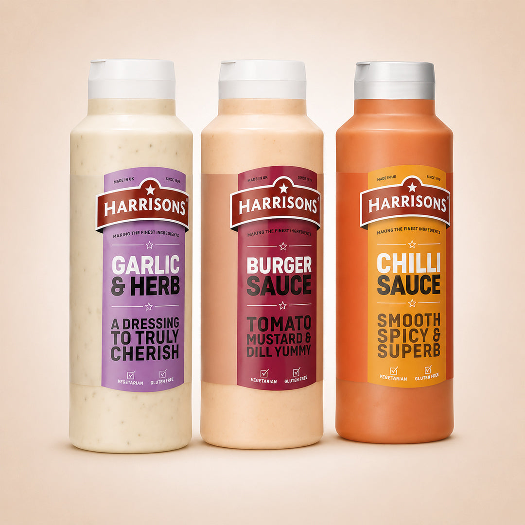 Harrison Multiple Sauce (Chili/Burger/Garlic Herb)
