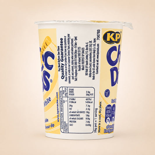 KP Choc Dips White Chocolate 28g, Case of 12