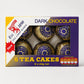 Tunnocks Dark Chocolate 6 Teacakes (Pack of 8)