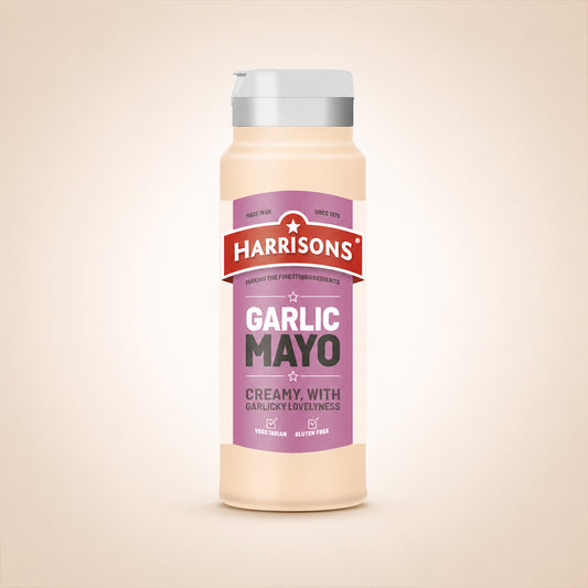 Harrisons Garlic Mayo, Vegetarian, Gluten Free, Creamy Sauce, 500ml Pizza Dip