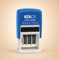 COLOP S160/L1 RECEIVED Mini Dater Stamp | Blue/Red 2 Colour | 105241