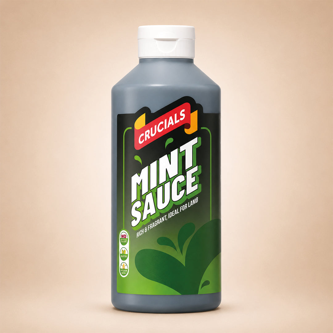 Crucials Mint Sauce 500ml (500ml x 6 pack)