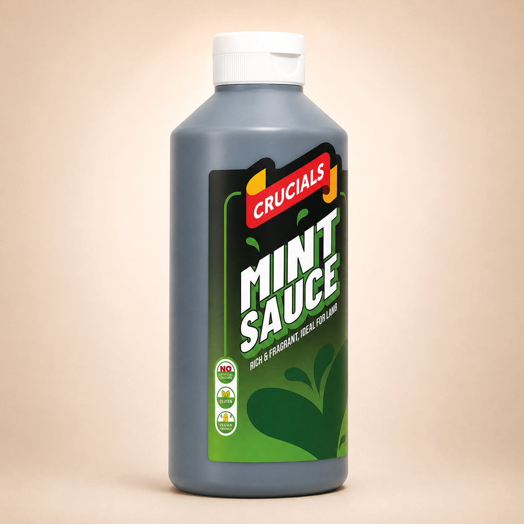 Crucials Mint Sauce 500ml (500ml x 6 pack)
