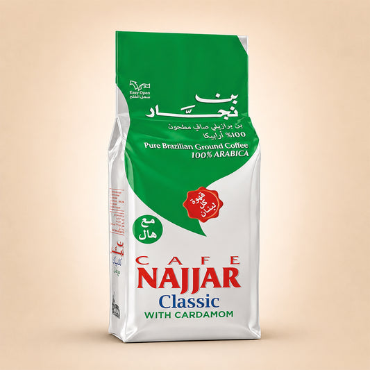 Cafe Najjar Fine Ground Coffee with Cardamom 200g