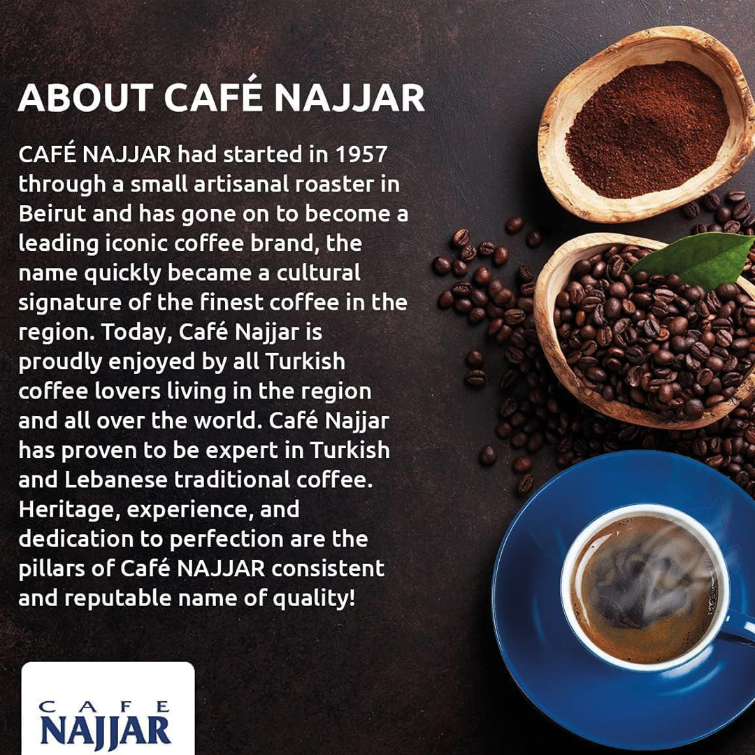 Cafe Najjar Fine Ground Coffee with Cardamom 200g