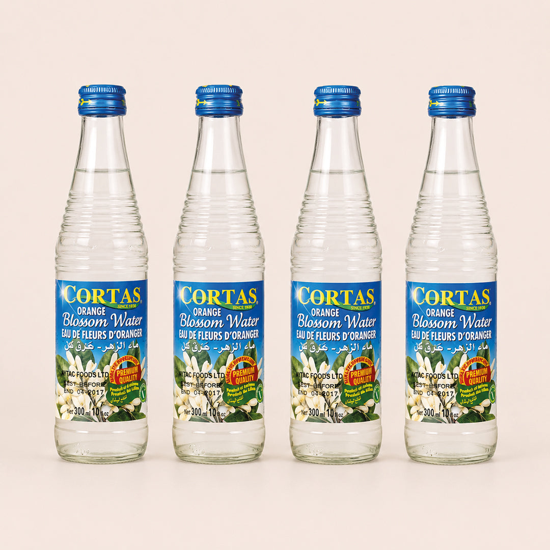Orange Blossom Water, Cortas, 4 x 300ml