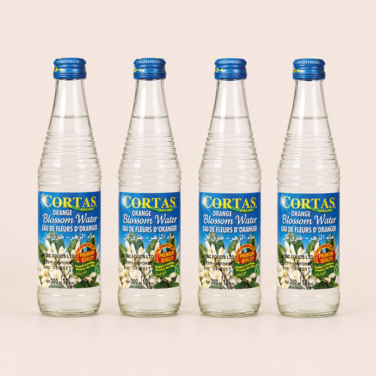 Orange Blossom Water, Cortas, 4 x 300ml