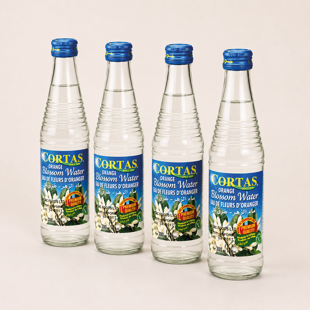 Orange Blossom Water, Cortas, 4 x 300ml