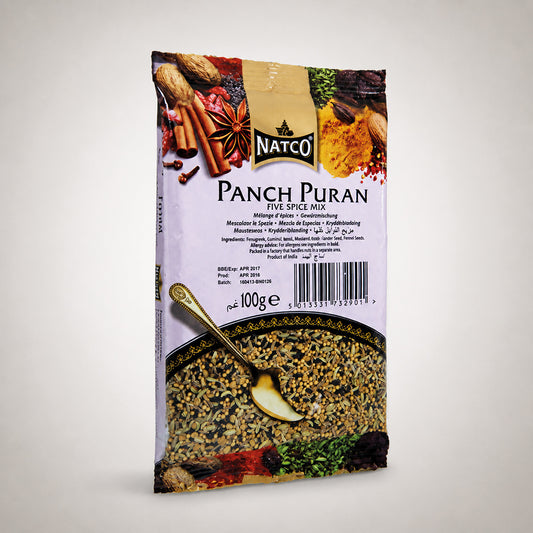 Natco Panch Puran (Five Spice Mix) 100g (Pack of 2)