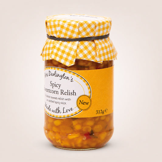Mrs Darlington's Spicy Sweetcorn Relish 300g