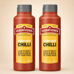 Harrison VERY HOT Chilli Sauce Pack of 2