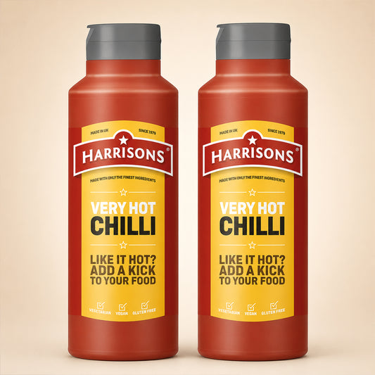 Harrison VERY HOT Chilli Sauce Pack of 2