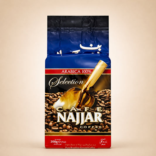 Cafe Najjar Classic Turkish-Style Ground Coffee 200g (2 Pack)