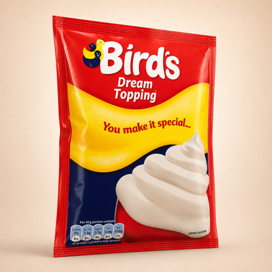 Birds Dream Dessert Topping 18 x 36gm (Pack of 6)