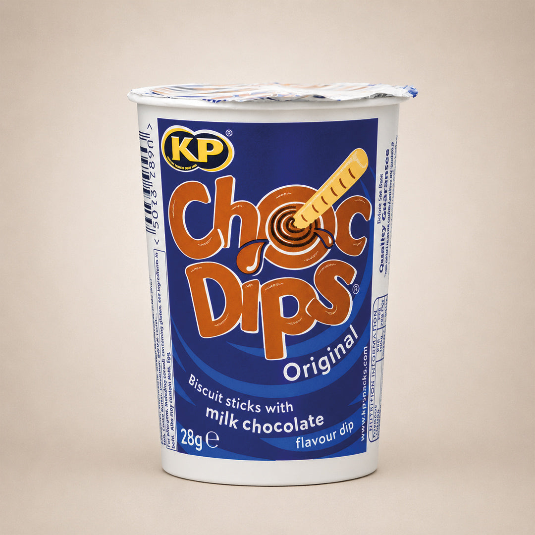 KP Choc Dips Original 28 g (Pack of 1), Case of 12
